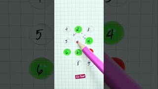 number matching challenge 🤔#games #funny #iqtest #line #drawing #shorts