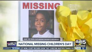 National Missing Children's Day is May 25
