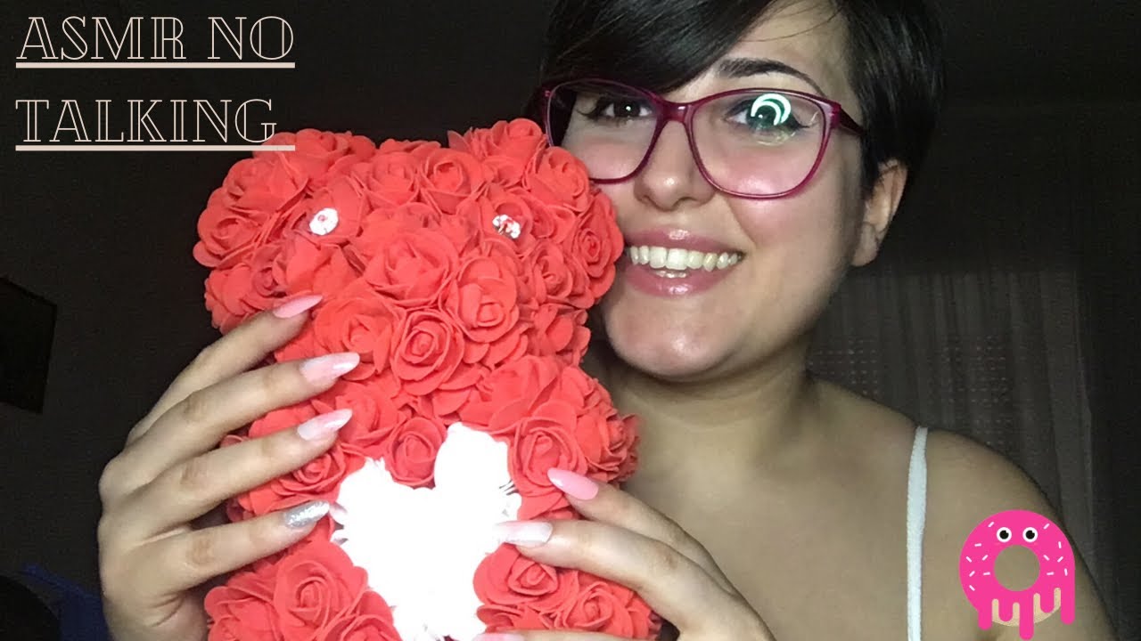 ASMR NO TALKING SPERO VI PIACCIA:-) (Triggers, Tingles, Scruching, Tapping e mouth sounds)