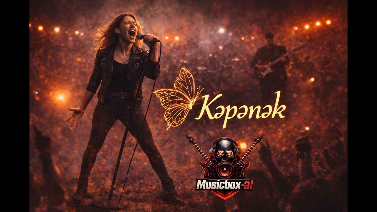 Pəncərəmə Qondu Çiçək – Dark Rock Live Cover | Mirzə Babayev (Original) | Cinematic Concert Version