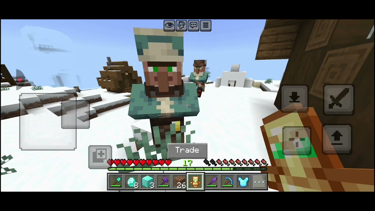 Minecraft villager trade op item 