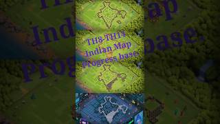 Indian Map Progress Base in Clash of Clans. #COC #ClashofClans #base