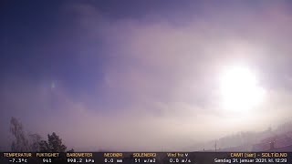 Timelapse Cam 1 - 31. januar 2021