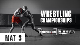 3A Boys State Wrestling Tournament - Mat 3