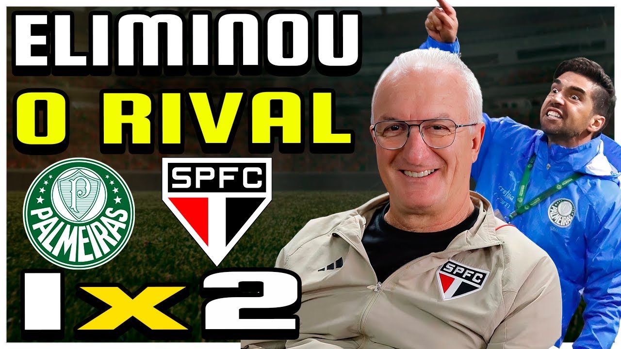 PALMEIRAS 1 X 2 SÃO PAULO. Melhores Momentos – Copa do Brasil - Quartas ...