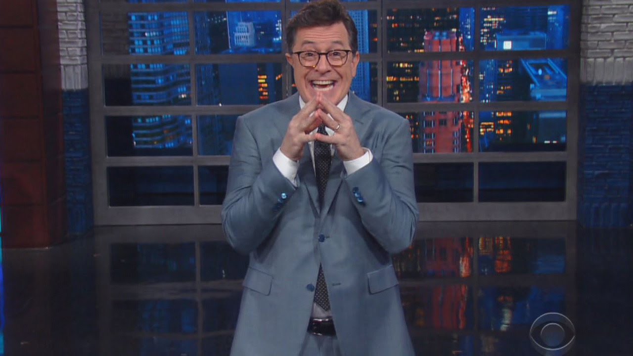 Donald Trump's New Target, Stephen Colbert, Thrilled About President's Shoutout