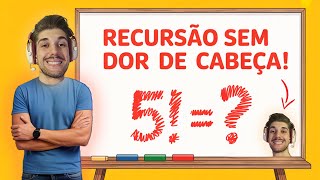 RECURSÃO em Java: Você finalmente vai entender! (Exemplo Fatorial)