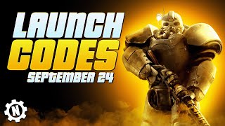 Fallout 76 Launch Codes Sept 25 – Nov 1 (Alpha, Bravo, Charlie) @NakedVaultDweller