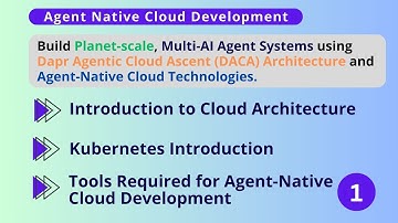 Class-01: Agent-Native Cloud Development - Introduction to Cloud Architecture - Basic Components
