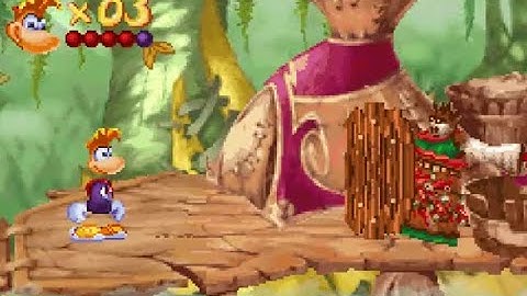 Rayman 3 GBA - Part 5 - 1-5: Hoodlum Hideout