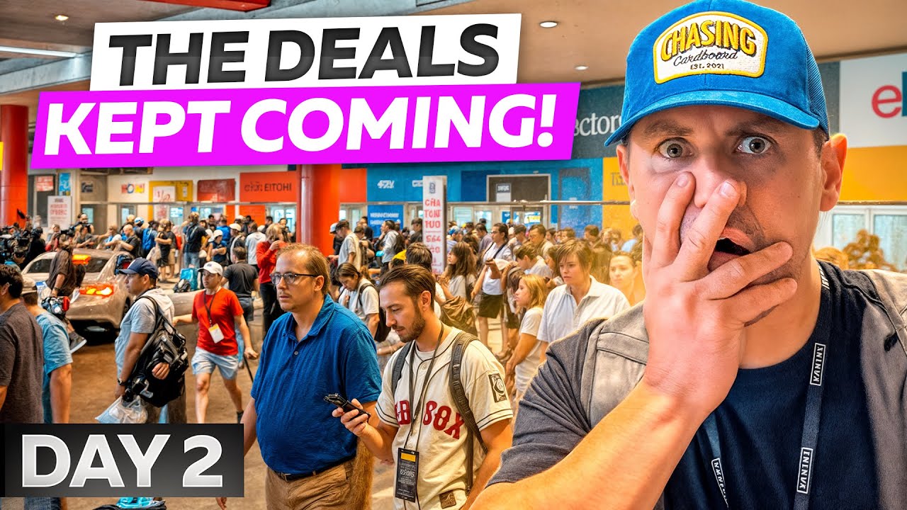 We Couldn’t Stop Filming… National Sports Card Show | DAY 2