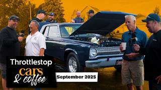Throttlestop's September 2025 Season Closer! Cars &amp; Coffee Recap w/ Muscle Car Mike!