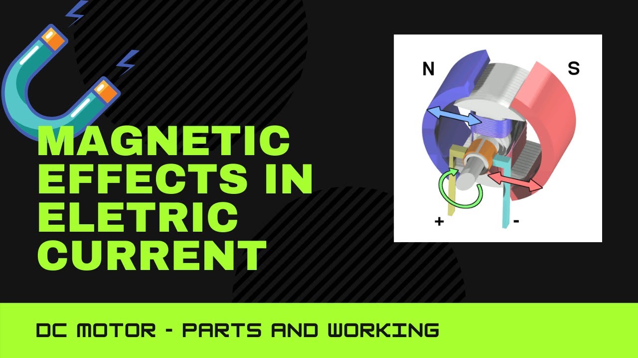 Effects in Electric Current P6 DC Motor Parts and Working
