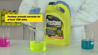 Prestone Mixing Colours