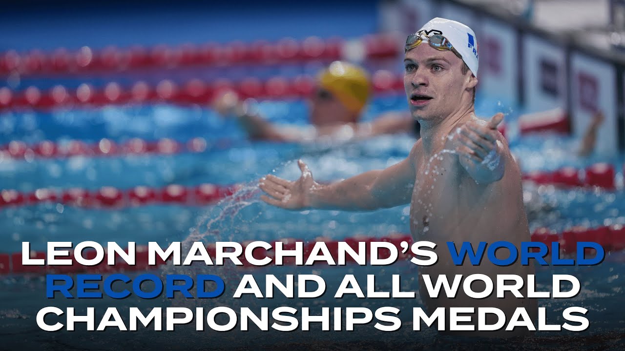 Леон Маршан доминирует: мировые рекорды и медали чемпионата мира.