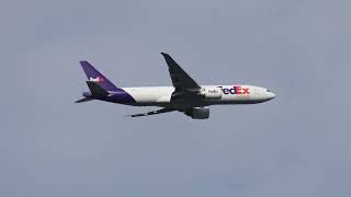 FedEx 777F ( N897FD ) im Landeanflug auf CGN! | Boeing 777F | FX6092