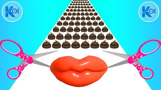 Satisfying Mobile Games WALKTHROUGH Playing 1001 Tiktok App Walkthrough 100GA66EW Lip Runner screenshot 3