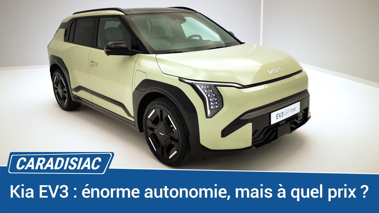 Kia EV3 : énorme autonomie, mais à quel prix ?