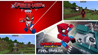 Best Spiderman addon for minecraft pe bedrock edition1.26+#superhero #spiderman #mod  screenshot 2
