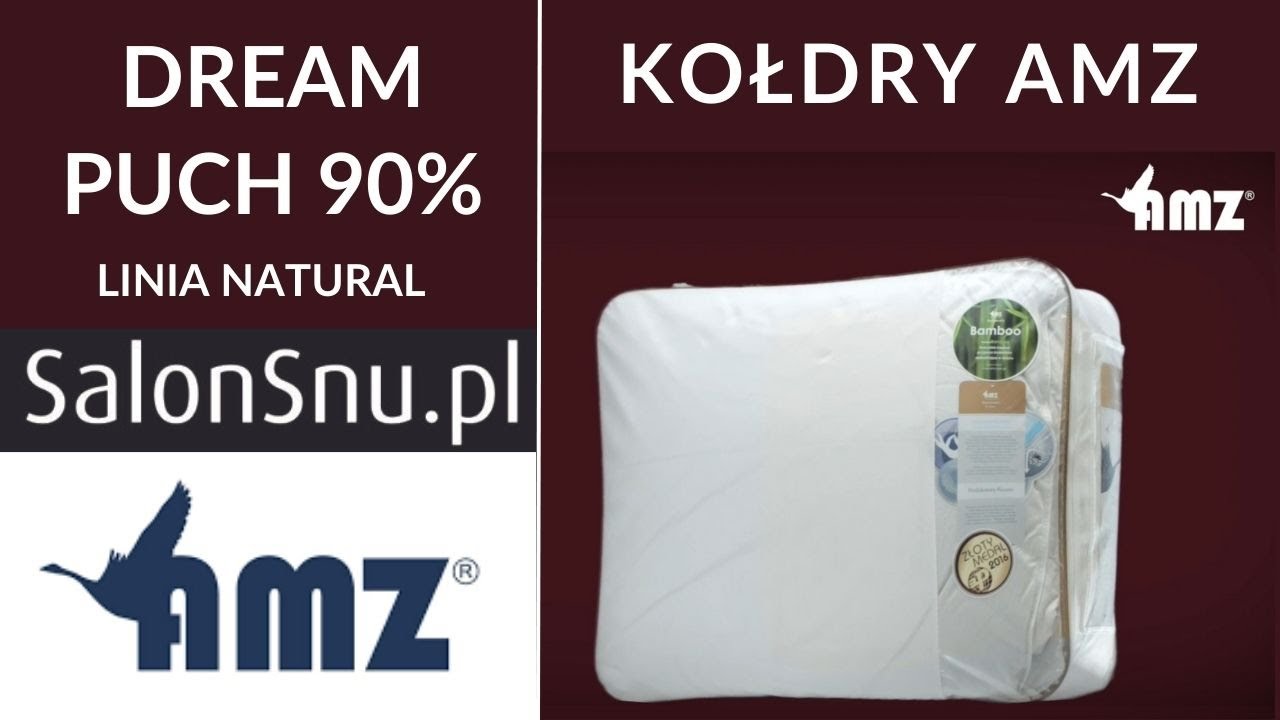 Co wyróżnia naturalne kołdry puchowe AMZ? Dream Puch 90%