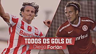 Todos os 22 GOLS de DIEGO FORLAN pelo Internacional COM NARRACAO