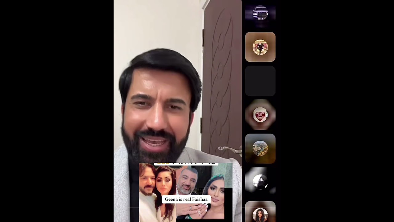 هر دو شوهری جینا در لایف ملک هارون آمدن و گپ های عجیب و غریب را یاد آوری نمودن.