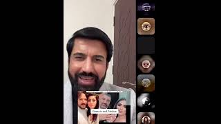 هر دو شوهری جینا در لایف ملک هارون آمدن و گپ های عجیب و غریب را یاد آوری نمودن.