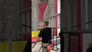 Bringing A Ladder To A Rock Climbing Gym!