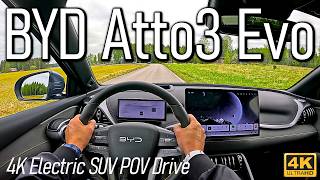 449 HP BYD Atto Evo3 AWD POV Drive | 4K Electric SUV Test Drive