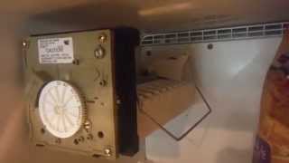 Leaking Whirlpool Modular refrigerator freezer Ice Maker