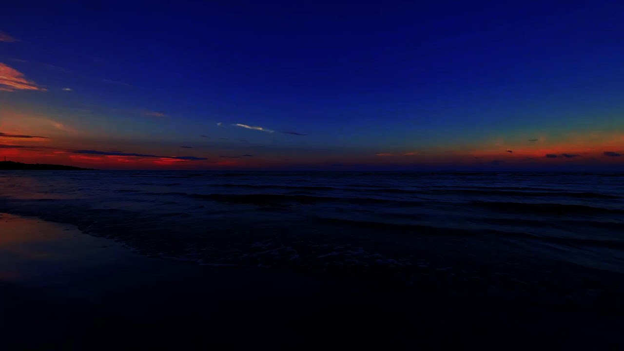 Gentle Waves for Sleep with Beach Sounds for Sleeping at Night Beach