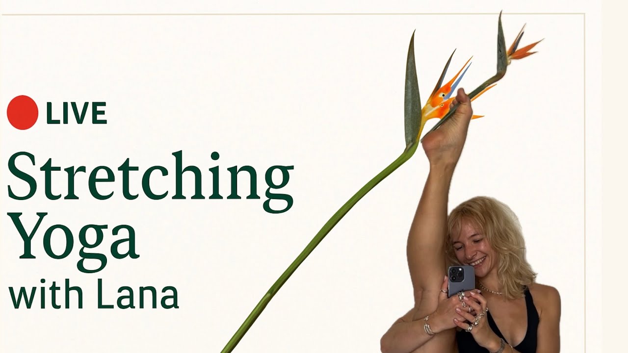 10-минутная утренняя йога для развития подвижности тазобедренных суставов | Йога для растяжки с Л...