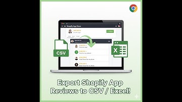Export Shopify App Reviews to CSV/Excel (Free Chrome Extension) — 1-Minute Tutorial