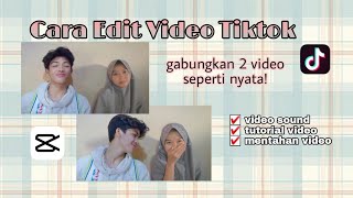 Download Lagu Tutorial Edit Video Tiktok Gabungkan 2 Video lagu \ MP3