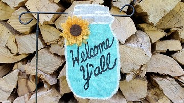 Personalized Garden Flag