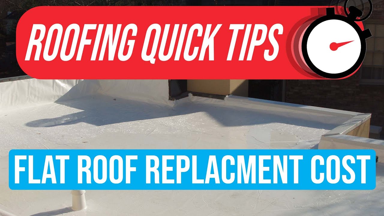 How Much Does It Cost To Resurface A Flat Roof?
