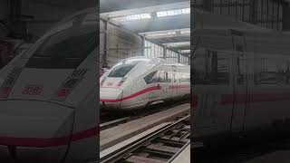 Travel in Germany 🇩🇪 DB ICE #train #rail #railways #europetravel #railway #europe #germany #german