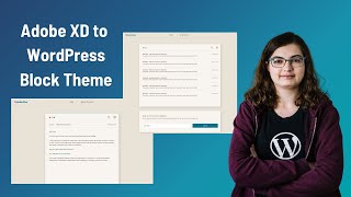 Turning a Adobe XD Design into a WordPress Block Theme