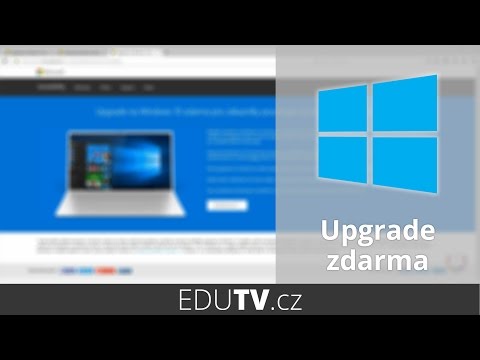 Upgrade na Windows 10 zdarma | EduTV