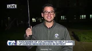 Life Remodeled - Thousands of volunteers prep to rebuild Detroit (WXYZ)