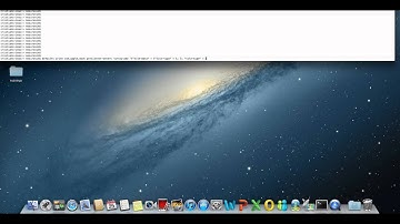 Video MAC Terminal command to add recently used  app list to the dock