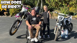 My Dad Got A Dirt Bike! *Injury Explained*