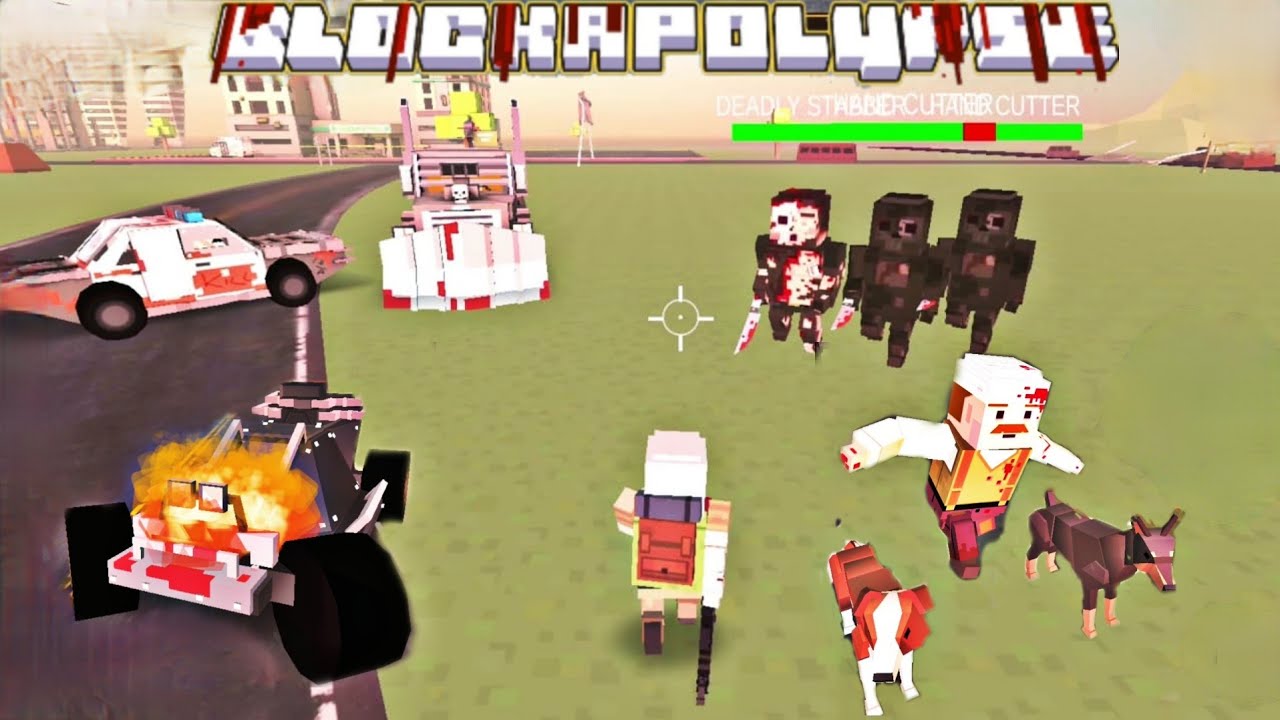 BLOCKAPOLYPSE Zombie Shooter: Destruction mod On | Can you Kill this many zombies?