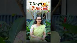 7days 7 juice #new #trending #healthyfood #food #healthyeating #drnarmadhatips