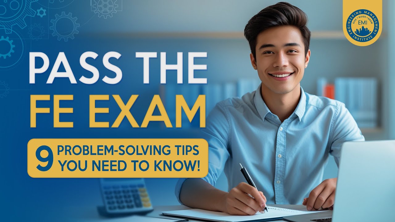 PASS the FE Exam with THESE 9 Problem-Solving Tips - YouTube