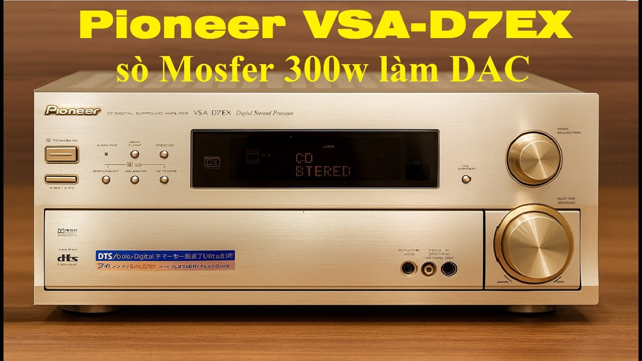 最新 パイオニア高音質AVアンプ品【Pioneer VSA-D7EX】 中古品)Pioneer