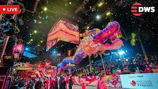 LIVE: Hong Kong Lunar New Year Night Parade Welcomes Year Of The Snake | DWS News | AC14 Spectacular Chinese New Year Parade 2025 Hong Kong Welcomes The Year Of The Snake