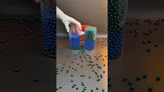 Hypnotic Reverse Beads ASMR |💙💤 Oddly Satisfying Visuals for Deep Relaxation screenshot 1