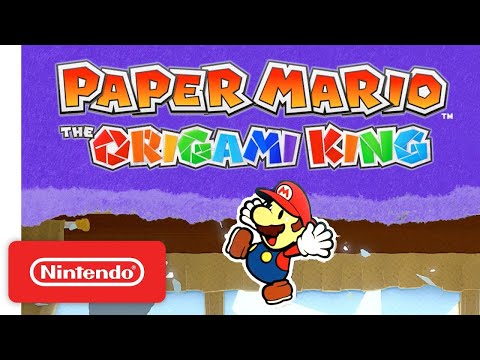 Video: Iată Cinci Minute De Joc Paper Paper: The Origami King în Noul Trailer