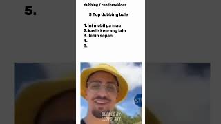 Download Lagu top 5 dubbing bule#shortvideo #dubbingindonesia #america #funny #fpy MP3